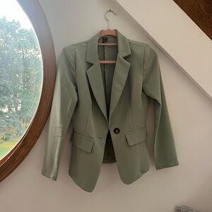 SHEIN Mint green blazer, size S, like new